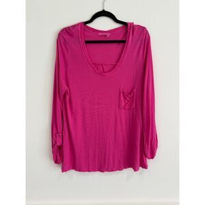 Fresh Produce Long Sleeved Pocket Top - Size L - VGUC